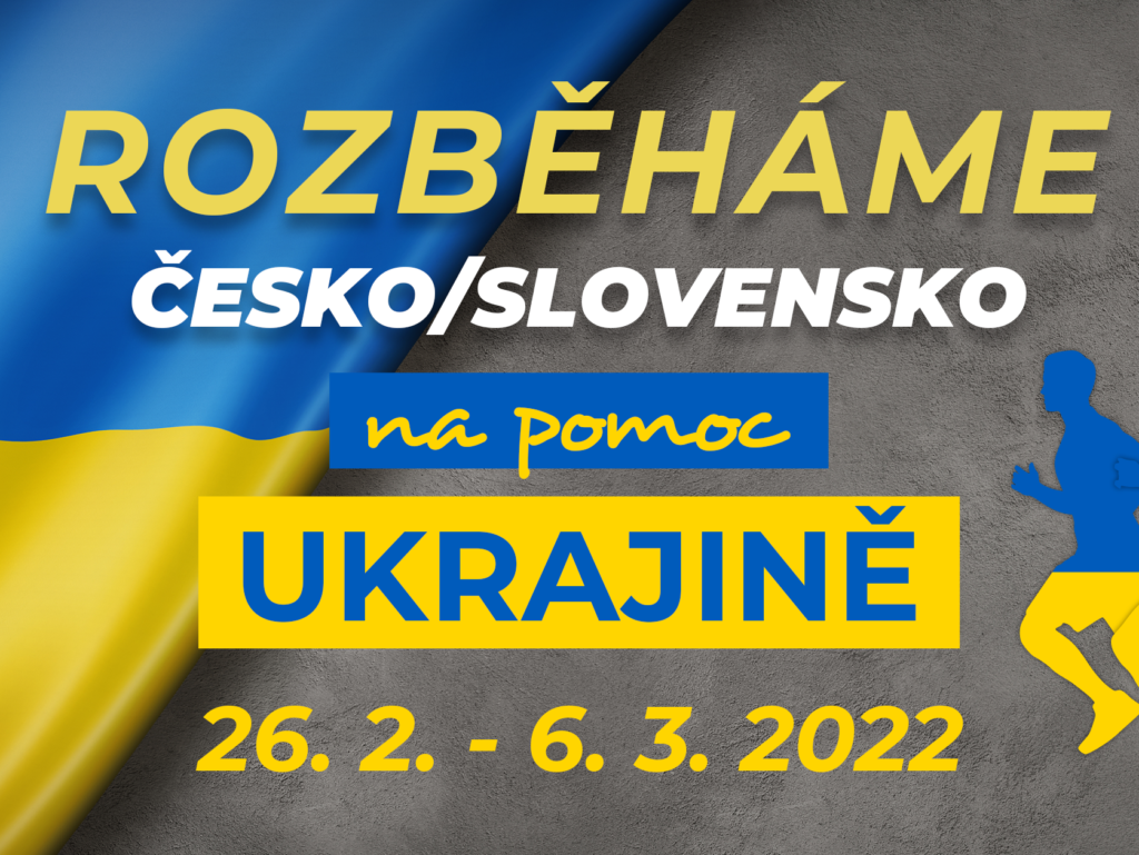Podporujeme iniciativu Rozběháme Česko na podporu Ukrajině